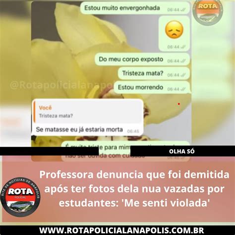 Professora demitida após ter fotos nua vazadas por estudantes。